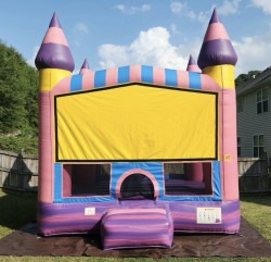 Screenshot 20240819 234332 Gallery 1724125620 Cotton Candy Bounce Castle W/ Basketball Hoop