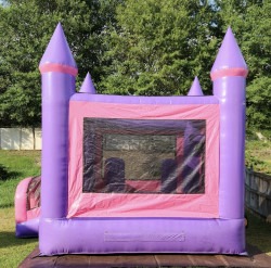 Screenshot 20240819 235003 Gallery 1724126042 Glamour Princess 4 in 1 Bounce Castle W/ Basketball Hoop & 2